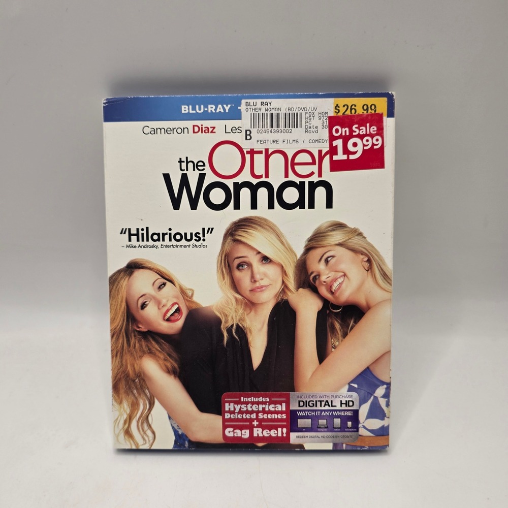 20th Century Fox The Other Woman Blu-ray Cameron Diaz Comedy Slipcover Movie